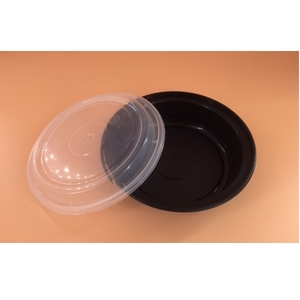 Recipientes redondos de plástico para microondas con tapas, recipientes desechables de PP para comida para llevar, paquete al por mayor. - Product Image 4
