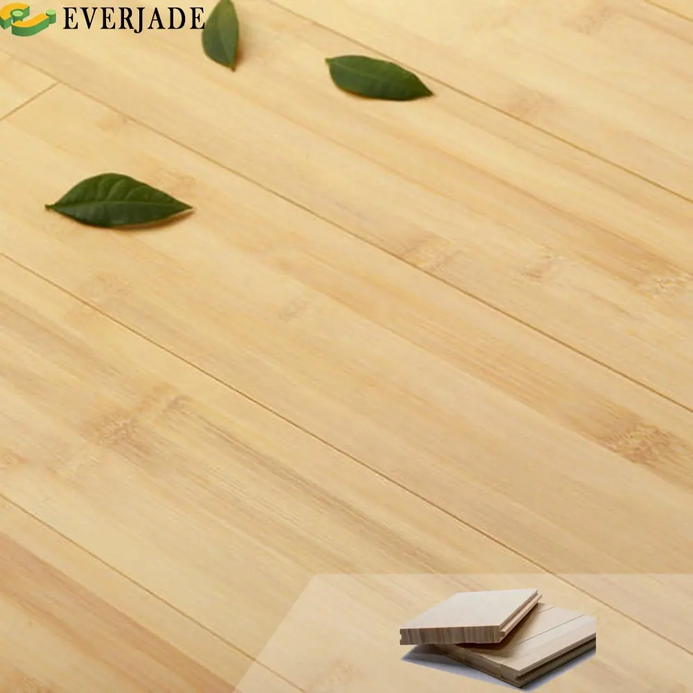 12mm 14mm Bamboo Floor for Indoor natural color click system Hardwood Flooring Bamboo Flooring