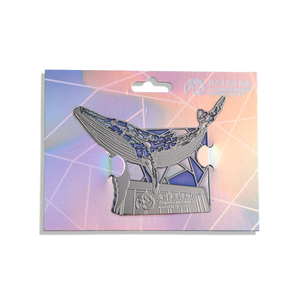 Imán de nevera con tarjeta de recuerdo turístico de ballena azul, personalizado de fábrica, precio económico. - Product Image 5