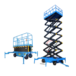 Plateforme élévatrice à ciseaux électrique mobile, plateforme élévatrice verticale à ciseaux, hauteur 4m-18m, capacité 500kg, plateforme élévatrice pour personnel - Product Image 1