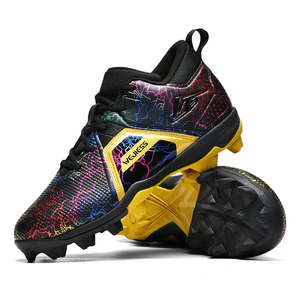 Zapatos de Rugby Personalizados de Fábrica OEM ODM, Zapatos de Fútbol Americano para Entrenamiento y Competición, Botas de Rugby para Hombre - Product Image 4