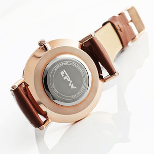 Orologio Personalizzato con Logo Minimalista a Due Lancette Resistente all'Acqua 30m con Cinturino in Nylon per Uomo - Product Image 3