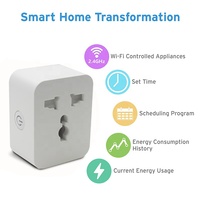 Tuya Zigbee prise intelligente universelle 15A US adaptateur de prise adaptateur universel convertisseur prise de courant prise universelle Smart Zigbee