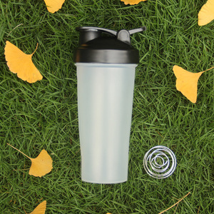 Portable résistant à la chaleur de tasse de shaker de forme physique de capacité élevée parfait pour le mélange de poudre de protéine - Product Image 4