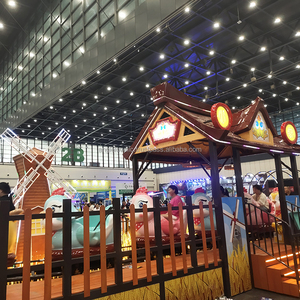 รถไฟขนาดเล็กสำหรับเด็กนั่งรถไฟชั้นวางขนาดเล็กสำหรับสวนสนุก - Product Image 6