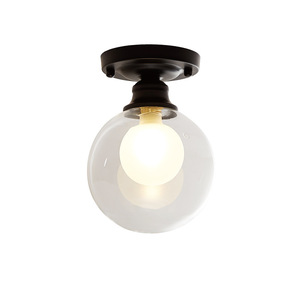 โคมไฟติดเพดานกระจกฝ้าแบบมินิมอลแบบทันสมัยสำหรับบ้านสำนักงานลูกบอลสีขาวห้องรับประทานอาหารห้องนอนตกแต่งบ้านเพดานที่ไม่เหมือนใคร - Product Image 4