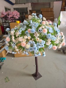 ต้นซากุระประดิษฐ์แบบกำหนดเอง ทำจากพลาสติกและผ้าไหม สำหรับตกแต่งภายใน/ภายนอก งานแต่งงาน คริสต์มาส อีสเตอร์  สมจริงสูง - Product Image 2