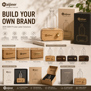 HYGEA Plastics Geen Hitte Geen Water Alle Glas en Hout Aromatherapie Draagbare Essentiële Olie Koude Lucht Vernevelaar Met Batterij - Product Image 3