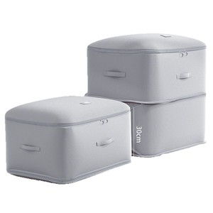 Organizador de Ropa, Bolsa para Edredones, Rectangular, de Poliéster, Gran Capacidad, Bolsa de Almacenamiento para Dormitorio - Product Image 2