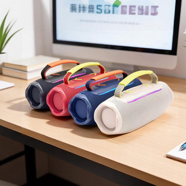 2026 New Outdoor 16W High Power RGB Handheld Portable BT Speaker Radio TF Card U Disk TWS Pairing Wireless Audio