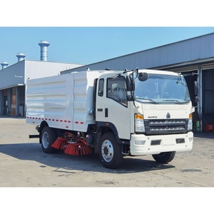Mejor Precio, Camión de Limpieza de Carreteras con Aspiradora HOWO 4x2, Capacidad de 5 y 8 Toneladas, en Venta - Product Image 5
