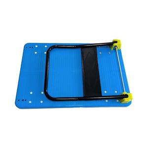 Carretilla Plegable Celular de Plástico y <span class=keywords><strong>Metal</strong></span> Resistente, 4 Ruedas Giratorias Universales, Portátil, Industrial, para Almacén, Alta Capacidad de Carga, OEM - Product Image 2