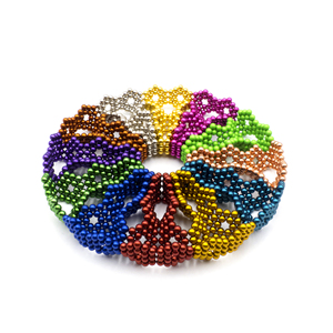 EN71 CE mini moulage balle puzzle cube magnétique <span class=keywords><strong>3mm</strong></span> aimants au néodyme boules 216 pièces avec boîte en métal - Product Image 3