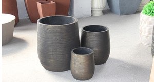 Vendita calda eco-friendly rotondo pentole di cemento per <span class=keywords><strong>piante</strong></span> succulente uso interno/esterno decorazione del giardino - Product Image 6