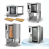 220v restaurant commercial gaz électrique taiwan chine comptoir 12 10 plateaux four à convection à air chaud pour la cuisson avec fonctions vapeur