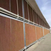 Panneau de refroidissement par évaporation alvéolé Greenhouse 7090/7060/5090 pour l'élevage de volailles, la climatisation des serres et l'élevage de poulets, Usine QingZhou, CE