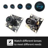 IMX577 Fps YUV MJPG USB ahududu pasta 4k büyük kızılötesi gece görüş etkisi USB kamera modülü