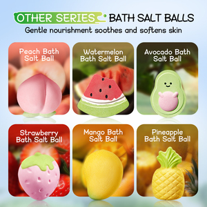 La Bola de Sal de Baño con Fragancia de Piña para Limpieza Profunda de la Marca Privada SADOER Más Popular - Product Image 6