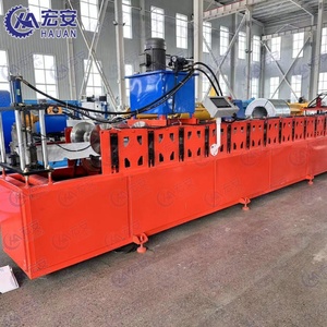 Machine de profilage de bordure HAUAN avec commande PLC moteur, épaisseur 0,3-0,8 mm pour la construction en acier - Product Image 3