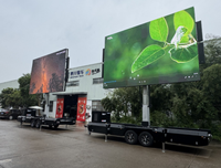 Remorque publicitaire LED extérieure JTC EF24, affichage numérique, pas de pixel de 3,91 mm, animation, luminosité de 6000 cd/m, couleur pleine, anti-traces de doigts