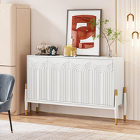 Meuble de salon en bois, buffet d'appoint en bois, armoire de rangement