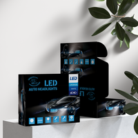 Vente flash - Boîte d'accessoires de voiture personnalisée, recyclable, pour accessoires de voiture, emballage pour phares, boîte biodégradable à encre de soja, boîte pour ampoules LED