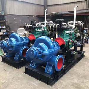 Bomba de Agua Horizontal de Doble Succión para Riego Agrícola de Alto Flujo OEM/ODM - Product Image 2