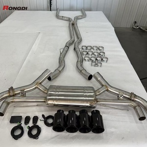 COC Valved Exhaust Pipe for BMW X5M/X6M F95/F96 4.4T Stainless Steel Exhaust Pipes Valvetronic Catback Muffler - Product Image 2