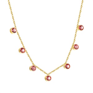 Fashion Fine Female Jewelry Accessories Necklace Gold Plated Round Shell Charms <b>Choker</b> Necklace - Product Image 1