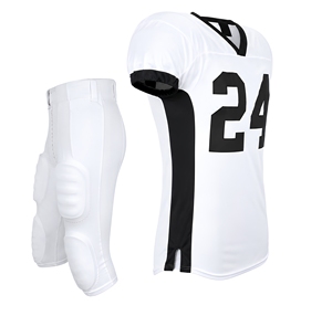 Ensemble d'uniformes de football américain pour adultes de haute qualité 100% polyester, unisexe, respirant, logo personnalisé, sublimation OEM ODM - Product Image 2