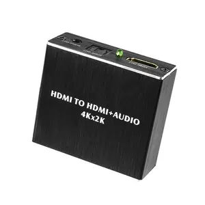 4K HDMI Audio Extractor 5,1 extractor compatible con HDMI splitter HD Audio Extractor óptico TOSLINK SPDIF