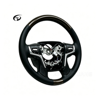 Volant en cuir et noyer sur mesure haut de gamme pour Toyota LC200, Hilux, 8ème Camry, FJ200, Rav4, Corolla, FJ70