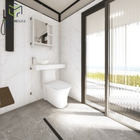 Maison magique, conteneur habitable pliable, conteneur extensible de 20 pieds, maison portable, maison pliable en conteneur