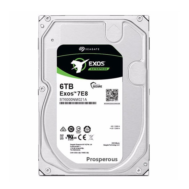 ST6000NM021A Enterprise-class 3.5-inch 6TB SATA 7200 RPM Disk Array Hard Drive for Storage Servers