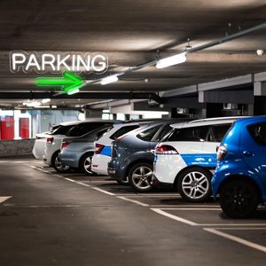 Parking Letreros Neon LED indoor hanging ambient light shop <b>sign</b> wall decoration light entrance indicator light luminous <b>sign</b> - Product Image 4