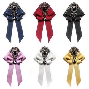 Direct usine 11*19cm Nœuds papillon unis teints pour hommes, style européen et américain, pour accessoires de <span class=keywords><strong>mariage</strong></span> et de spectacle - Product Image 1