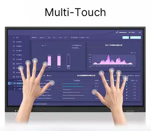 HD 4K OPS Whiteboard intelligenter Touchscreen für Konferenzen und Klassenräume interaktive Boards