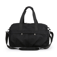 Bolsa de Viaje Impermeable con Compartimento para Zapatos, Bolsillo para Separación de Objetos Secos y Húmedos, Múltiples Bolsillos, Gran Capacidad, Bolsa de Gimnasio para Fin de Semana