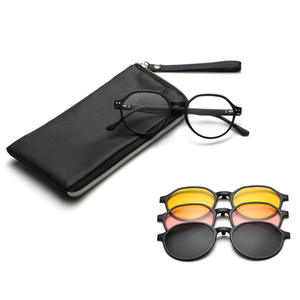 Lunettes de soleil Grey Jack, monture TR90, UV400, polarisées, charnières à ressort, unisexe, noir - Product Image 2