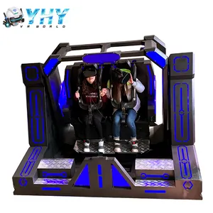 YHY-máquina de parque de atracciones para dos jugadores, péndulo grande 9d vr, simulador de juego 9dvr