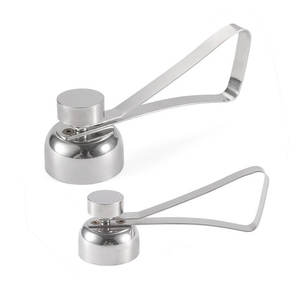 Abridor de Cáscara de Huevo PARA EL Hogar, Herramienta Creativa de Metal Duradero, Separador de Huevos de Cabezal Simple y Doble de Acero Inoxidable 304 - Product Image 3