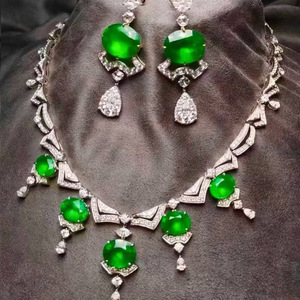 Set di Gioielli di Lusso SGARIT in <span class=keywords><strong>Oro</strong></span> Massiccio 18k Personalizzato, Certificato GUILD, con Diamanti Naturali e Gemme Naturali, Set Collana - Product Image 3