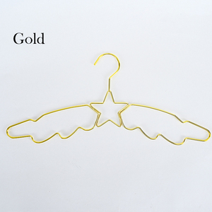 Bán Buôn Sang Trọng Rose Gold Tầng Duy Nhất Dây Kim Loại Móc Cong Kim Loại Hình Ngôi Sao Áo Váy Móc Áo Phòng Tắm Giày Đồ Trang Sức - Product Image 6