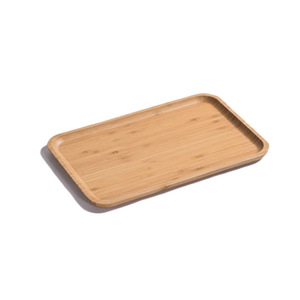 Plateau de service en bambou rectangulaire, plateau à thé en bois, plateau à fruits, plateau à pain, plateau à barbecue, porte-gobelets de style japonais - Product Image 4