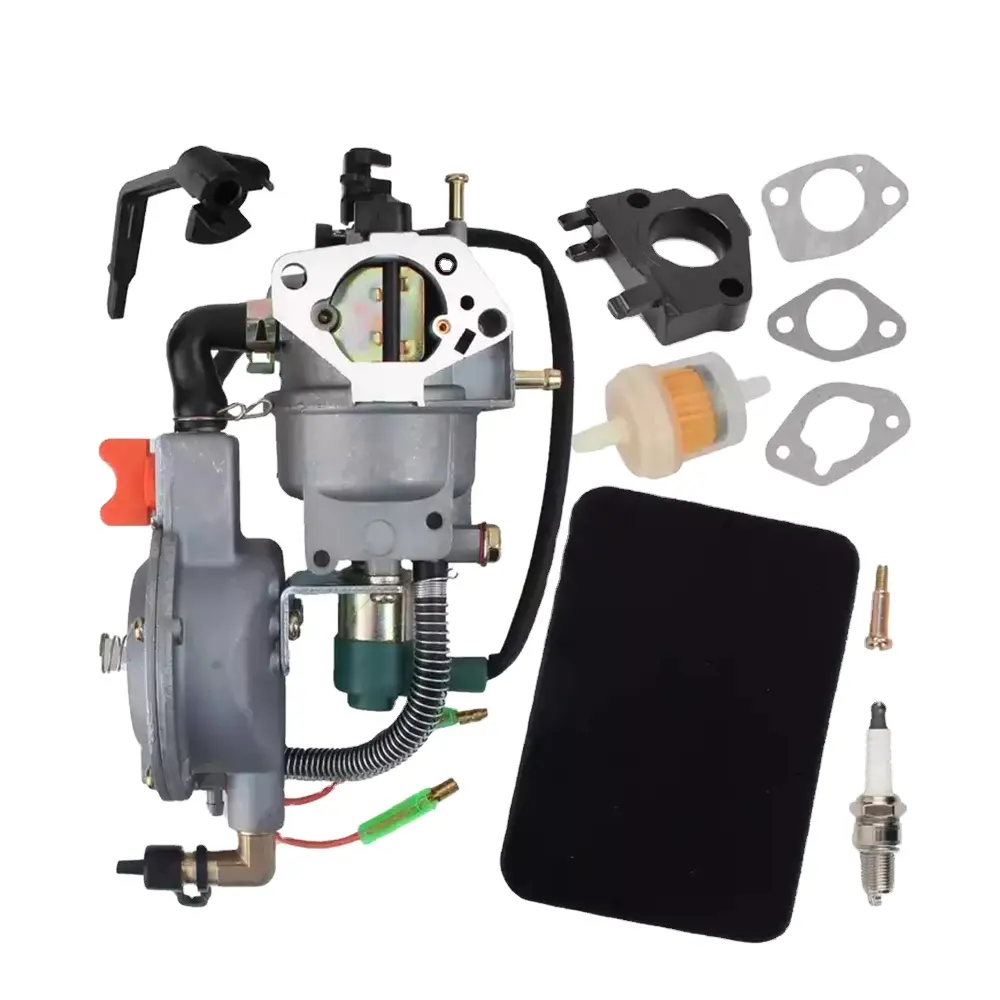 dual fuel gx390 f188 Generator Engine carburetor repair lpg ng kit spare parts For GX340 GX390 188F 190F