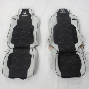 Fundas de Asiento de Coche Bordadas en Cuero OEM de Alta Calidad, Personalizadas, para Todas las Estaciones, para Vehículos de 2 y <span class=keywords><strong>5</strong></span> <span class=keywords><strong>Plazas</strong></span>, Sedanes, SUVs y Camionetas - Product Image 3