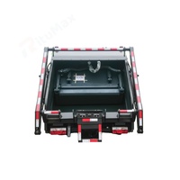 Camion à ordures d'occasion Dongfeng de qualité garantie, fiable, petit modèle, pour l'assainissement commercial, avec faible entretien
