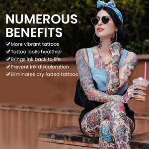 Crème <span class=keywords><strong>de</strong></span> tatouage personnalisée crème réparatrice <span class=keywords><strong>de</strong></span> tatouage hydratant couleur éclaircissant serrure couleur tatouage baume <span class=keywords><strong>de</strong></span> soin <span class=keywords><strong>de</strong></span> la peau - Product Image 2