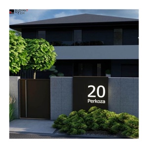 Custom Hotel Room Door <b>Number</b> Sign Electronic Doorplate Apartment <b>Numbers</b> <b>Led</b> Door Sign Hotel Door <b>Number</b> Plates - Product Image 3