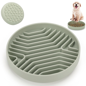 Tigela de Alimentação Lenta para Cães e Gatos em Silicone Ecológico Livre de BPA com Ventosas Antiderrapante e Impermeável para Pequenos Animais - Product Image 2